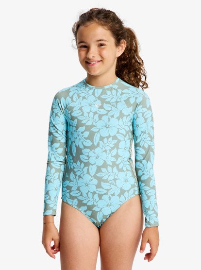Roxy Spirit - Long Sleeve One-Piece Swimsuit for Girls 6-16  ERGWR03484