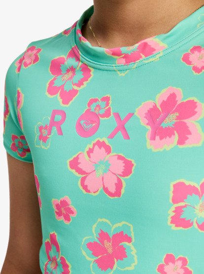 Tropicool - Short Sleeve Rash Vest Set for Girls 6-16  ERGWR03488