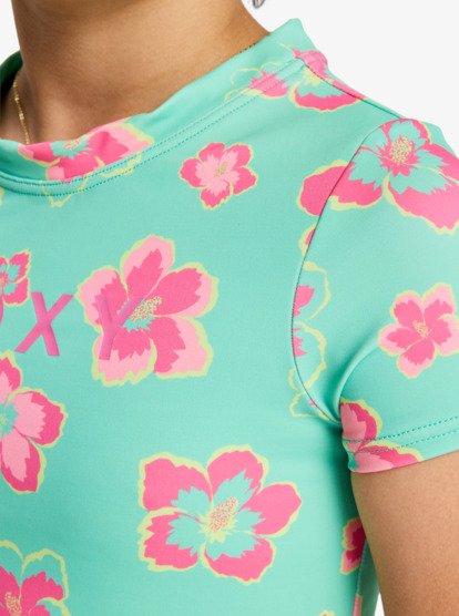 Tropicool - Short Sleeve Rash Vest Set for Girls 6-16  ERGWR03488