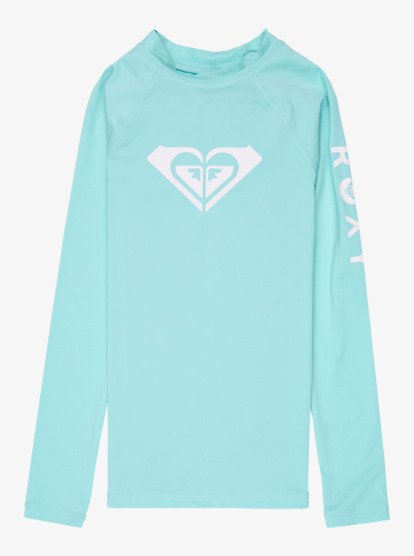 Whole Hearted - Long Sleeve Rash Vest for Girls 6-16  ERGWR03490
