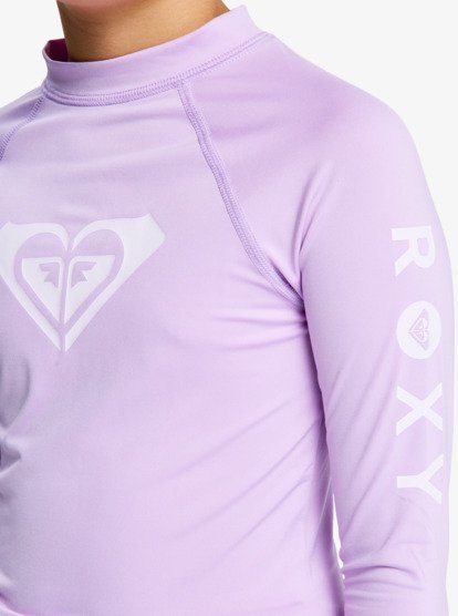 Whole Hearted - Long Sleeve Rash Vest for Girls 6-16  ERGWR03490