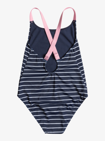 Bico Basic Stripe - Cross Back One-Piece Swimsuit  for Girls 6-16  ERGX103175