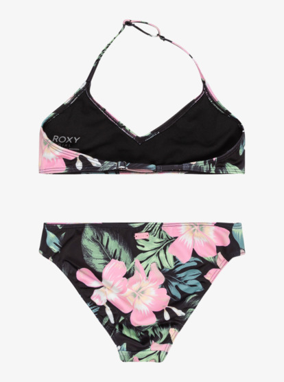 Shadow Floral Brasic - Two-Piece Swim Set for Girls 6 - 16  ERGX203630