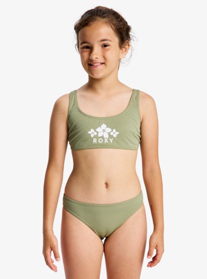 Solid Active - Two Piece Bralette Bikini Set for Girls 6-16  ERGX203686