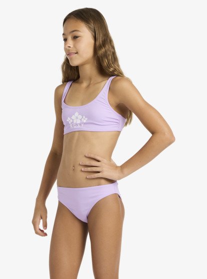 Solid Active - Two Piece Bralette Bikini Set for Girls 6-16  ERGX203686