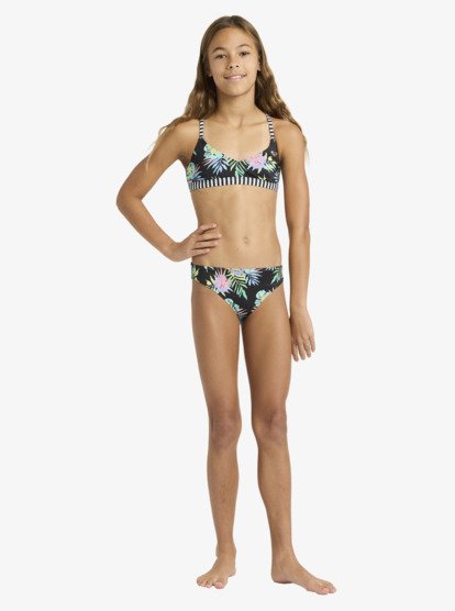 Roxy Active - Two Piece Triangle Bikini Set for Girls 6-16  ERGX203693
