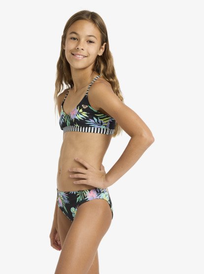 Roxy Active - Two Piece Triangle Bikini Set for Girls 6-16  ERGX203693