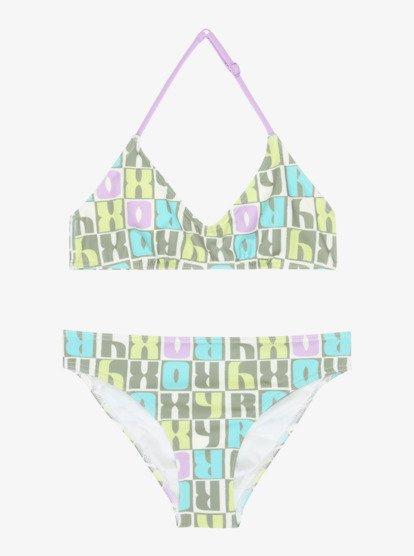 Letter Up - Two Piece Bralette Bikini Set for Girls 6-16  ERGX203695
