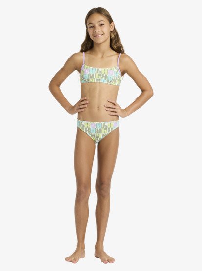 Letter Up - Two Piece Bralette Bikini Set for Girls 6-16  ERGX203696