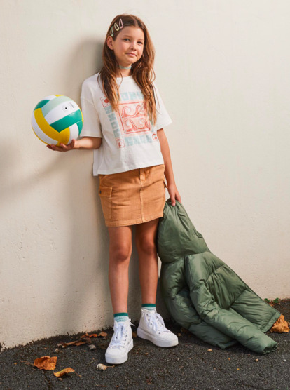 Sun For All Seasons - Short Sleeves T-shirt for Girls 4 - 16  ERGZT04081