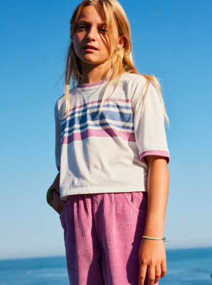 That Summer Night - Short Sleeves T-shirt for Girls 4 - 16  ERGZT04082