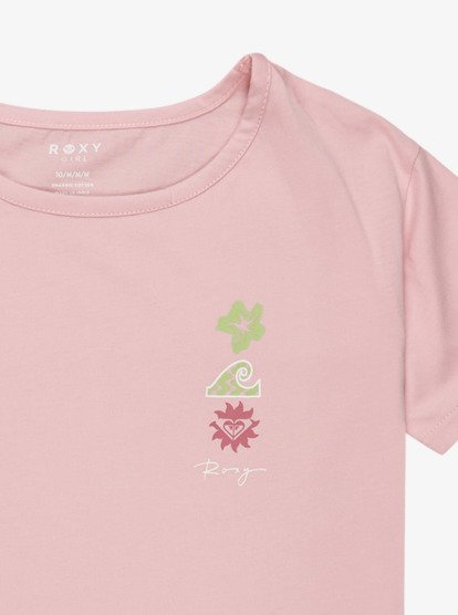 roxy, Day And Night - Short Sleeves T-Shirt for Girls 4 - 16, BLEACHED MAUVE (mze0) Day And Night - Short Sleeves T-Shirt for Girls 4 - 16  ERGZT04116