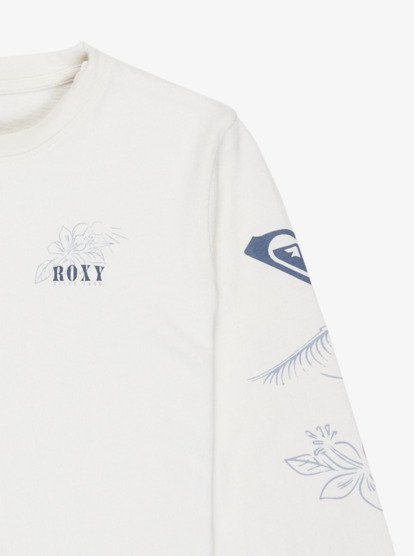 roxy, Orchidregular Go - T-shirt manches longues pour Fille 4-16, EGRET (wbs0) Orchidregular Go - Long Sleeve T-Shirt for Girls 4-16  ERGZT04141