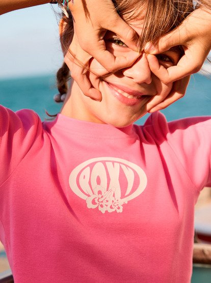 roxy, Baby One More Time - Cropped T-Shirt for Girls 4-16, PINK COSMOS (mlb0) Baby One More Time - Cropped T-Shirt for Girls 4-16  ERGZT04143