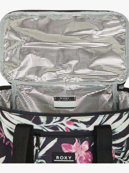roxy, Water Effect - Glacière, ANTHRACITE WIND SWEPT FLORAL (kvj9) Water Effect - Cooler Bag  ERJAA04396