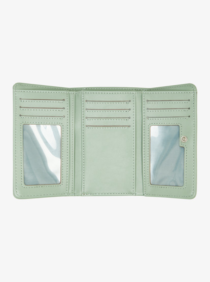 roxy, Crazy Diamond - Portafoglio a tre facce da Donna, LAUREL GREEN (geq0) Crazy Diamond - Tri-Fold Wallet for Women  ERJAA04404