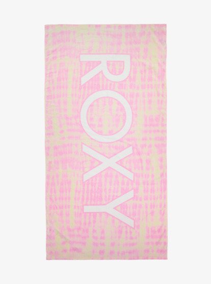 roxy, Fun And Adventure - Beach Towel for Women, PINK TULE TROPICAL TIE DYE (xmwm) Fun And Adventure - Beach Towel for Women  ERJAA04430