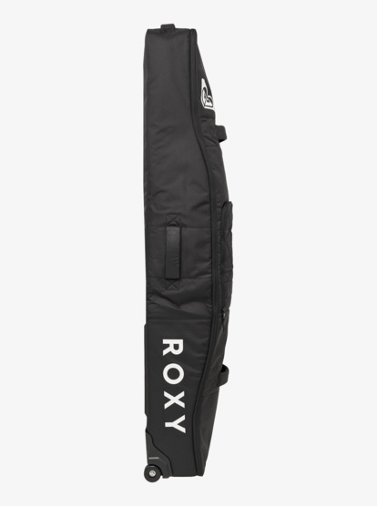 roxy, Vermont Wheelie - Snowboardtasche mit Rollen für Frauen, TRUE BLACK SNOWFLAKE EMBOSS (kvm1) Vermont Wheelie - Wheelie Snowboard Bag for Women  ERJBA03087