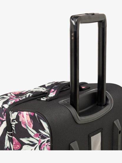 roxy, Travel Dreaming - Medium Wheelie Suitcase for Women, ANTHRACITE WIND SWEPT FLORAL (kvj9) Travel Dreaming - Medium Wheelie Suitcase for Women  ERJBL03323