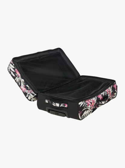 roxy, Travel Dreaming - Medium Wheelie Suitcase for Women, ANTHRACITE WIND SWEPT FLORAL (kvj9) Travel Dreaming - Medium Wheelie Suitcase for Women  ERJBL03323