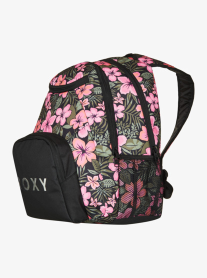roxy, Shadow Swell Printed - Mittelgroßer Rucksack für Frauen, ANTHRACITE FEARLESS FLORAL (kvj8) Shadow Swell Printed  - Medium Backpack for Women  ERJBP04883