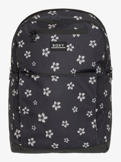 roxy, Here You Are Printed - Medium Backpack for Women, ANTHRACITE SOL SEARCHER DITSY (kvj4) Here You Are Printed - Medium Backpack for Women  ERJBP04885