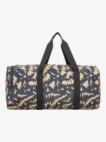 roxy, Warm Notes - Weekend Or Sport Bag for Women, ANTHRACITE BIG FLOWERS (kvj3) Warm Notes - Weekend Or Sport Bag for Women  ERJBP04890