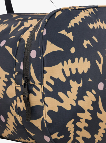 roxy, Warm Notes - Weekend Or Sport Bag for Women, ANTHRACITE BIG FLOWERS (kvj3) Warm Notes - Weekend Or Sport Bag for Women  ERJBP04890