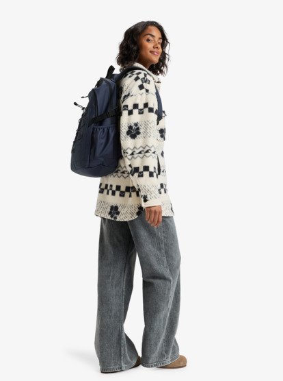 roxy, Jayjay - Medium Backpack for Women, VINTAGE INDIGO (byl0) Jayjay - Medium Backpack for Women  ERJBP04894