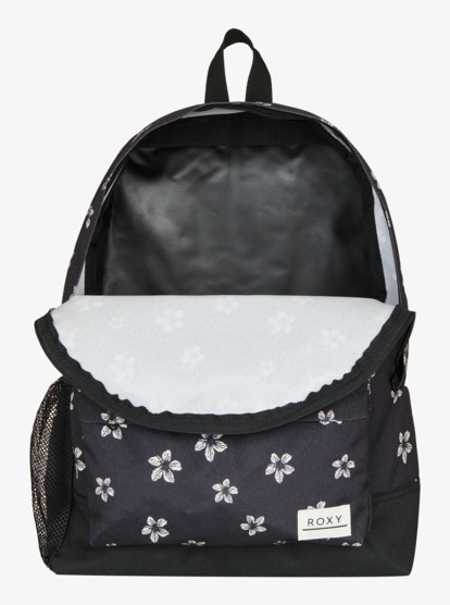 roxy, Sugar Baby Bottle - Mittelgroßer Rucksack für Frauen, ANTHRACITE SOL SEARCHER DITSY (kvj4) Sugar Baby Bottle - Medium Backpack for Women  ERJBP04897