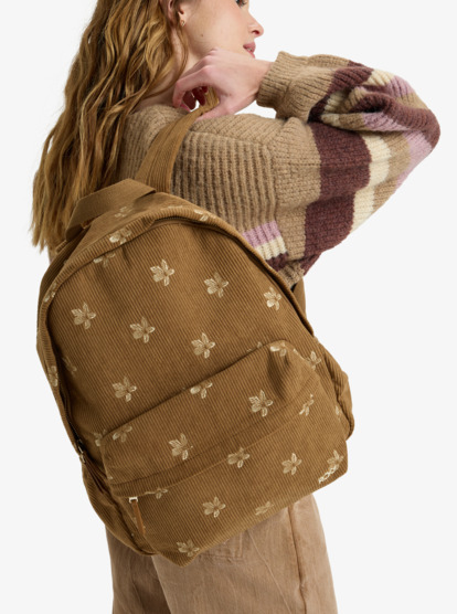 roxy, Feeling Emby - Mittelgroßer Rucksack für Frauen, WOODSMOKE (cma0) Feeling Emby - Medium Backpack for Women  ERJBP04930