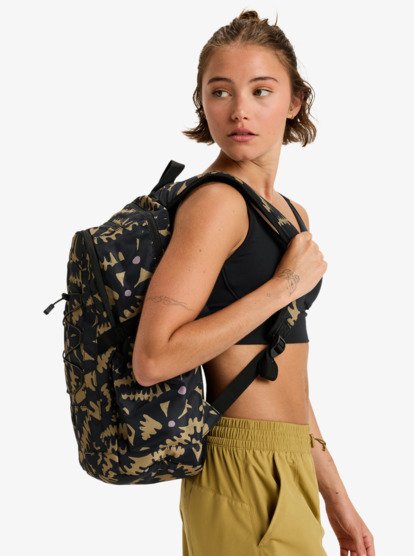 roxy, Jayjay Active - Mittelgroßer Rucksack für Frauen, ANTHRACITE BIG FLOWERS (kvj3) Jayjay Active - Medium Backpack for Women  ERJBP04938