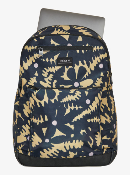 roxy, Here You Are Active - Mittelgroßer Rucksack für Frauen, ANTHRACITE BIG FLOWERS (kvj3) Here You Are Active - Medium Backpack for Women  ERJBP04939