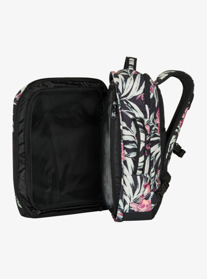 roxy, Current Vibes - Medium Backpack for Women, ANTHRACITE WIND SWEPT FLORAL (kvj9) Current Vibes - Medium Backpack for Women  ERJBP04940