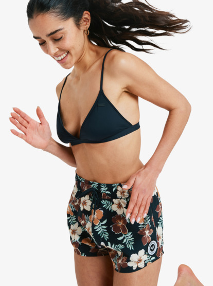 No Bad Waves Printed 2" - Board Shorts for Women  ERJBS03332