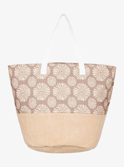 roxy, Waikiki Life - Bolsa de Playa con Asas para Mujer, PORTOBELLA TROPICAL TILE (czu5) Waikiki Life - Tote Bag for Women  ERJBT03402