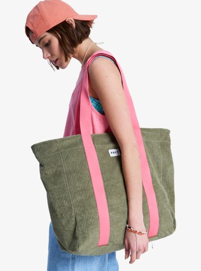 True Color - Corduroy Tote Bag for Women  ERJBT03450