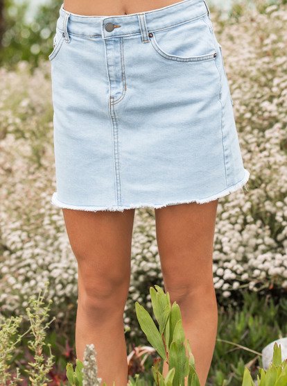Surfing Girl Power - Denim Skirt for Women  ERJDK03019
