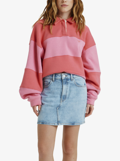 Rain Mini Skirt Beau Blue - Mini Denim Skirt for Women  ERJDK03038