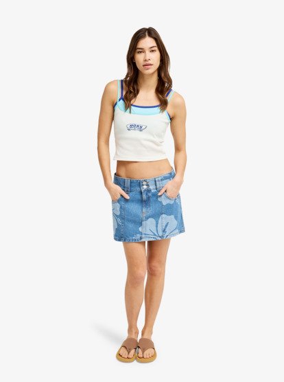 Stunning Spirit - Denim Skirt for Women  ERJDK03045