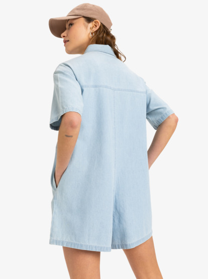 Hunting Waves - Denim Romper for Women  ERJDO03000