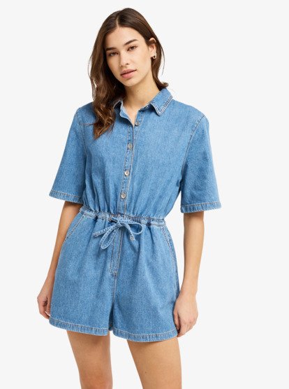 Real Tomorrow - Dungaree Shorts for Women  ERJDO03007