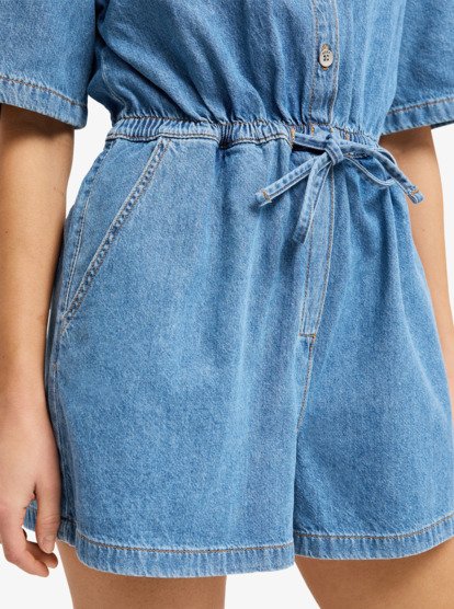 Real Tomorrow - Dungaree Shorts for Women  ERJDO03007