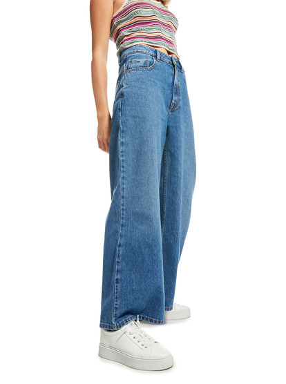 Surf On Cloud High - Wide Leg Jeans for Women  ERJDP03289