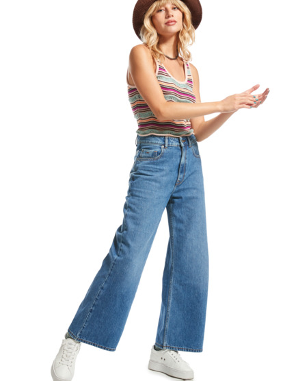 Surf On Cloud High - Wide Leg Jeans for Women  ERJDP03289