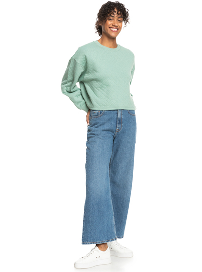 Surf On Cloud High - Wide Leg Jeans for Women  ERJDP03289