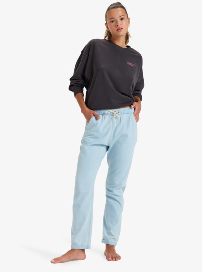 Slow Swell - Light Denim Pants for Women  ERJDP03309