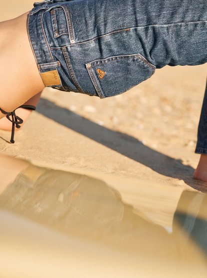 Moonrise Long Mid Ocean Blue - Straight Fit Denim Jeans for Women  ERJDP03320