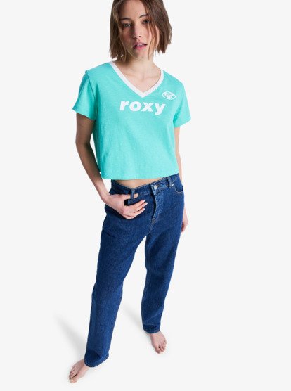 Moonrise Long Mid Ocean Blue - Straight Fit Denim Jeans for Women  ERJDP03320