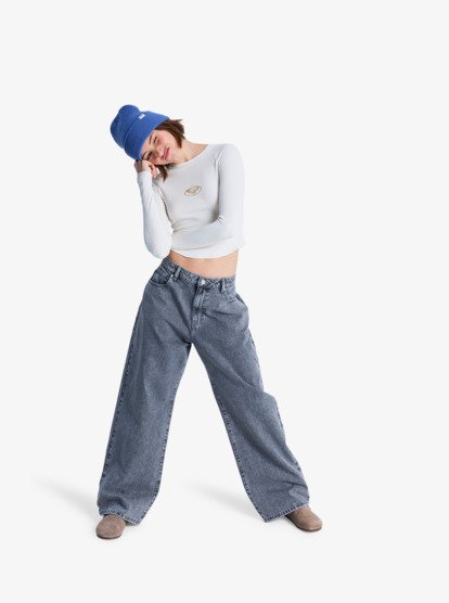 Laidback Low Lava - Loose Fit Denim Jeans for Women  ERJDP03321